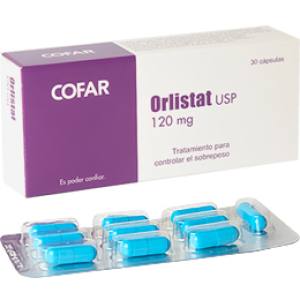 ORLISTAT 120MG  COFAR X CAPSULA