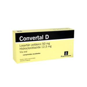 CONVERTAL D 50 MG  COMP. RECUBIERTOS