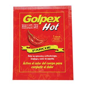 GOLPEX HOT X 1 PARCHE