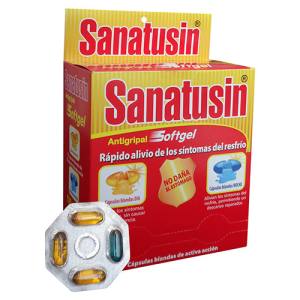 SANATUSIN GEL CAPS D/N X BLISTER 4 CAPSULA BLANDA