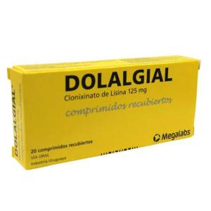DOLALGIAL 125 MG X COMP. RECUBIERTOS