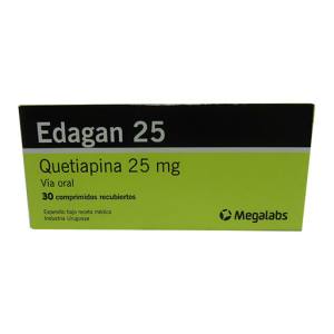 EDAGAN 25 MG COMP. RECUBIERTOS