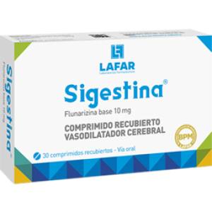 SIGESTINA 10 MG. X COMP. RECUBIERTO