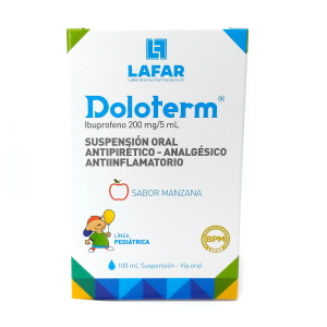 DOLOTERM X 200 MG SUPENSION