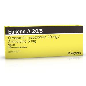 EUKENE A 20/5 MG COMP. RECUBIERTOS