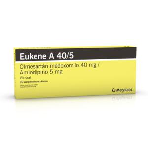 EUKENE A 40/5 MG  COMP. RECUBIERTOS