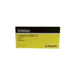 INTOLAC 4500 U CAPSULAS