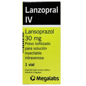 LANZOPRAL IV 30MG X VIAL