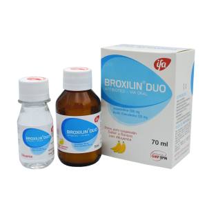 BROXILIN DUO  500MG/125MG X 70 ML