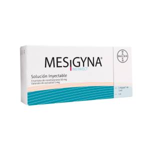 MESIGYNA 50MG/5MG AMP. X 1ML