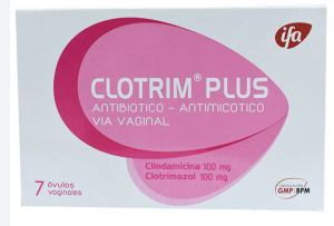 CLOTRIM PLUS  100MG / 100 MG X OVULO