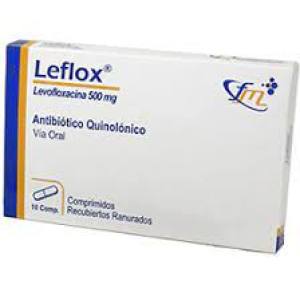 LEFLOX/LEVOFLOXACINA 500 MG  COMP