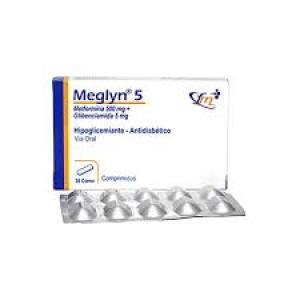 MEGLYN 5  500 MG/5MG X COMP