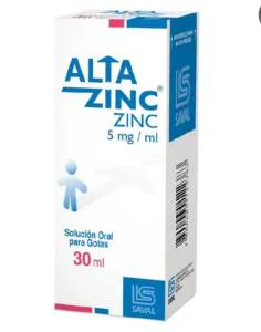 ALTA ZINC 5MG/ML GOTAS X 30 ML