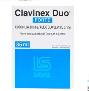 CLAVINEX DUO FORTE SUSP. X 35 ML