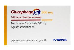 GLUCOPHAGE XR 500 X TAB. LIB. PROL.
