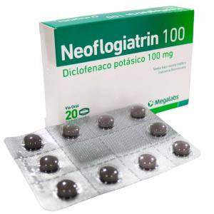 NEOFLOGIATRIN 100 MG  COMP. RECUBIERTO