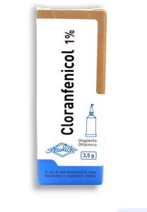 CLORANFENICOL 1% UNGUENTO OFTALMICO X 3.5 GR