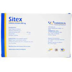 SITEX/CEFIXIMA 400 MG X CAPSULA