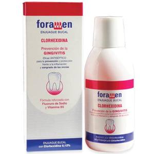 ENJUAGUE FORAMEN GINGIVITIS - CLORHEXIDINA X 250 ML.