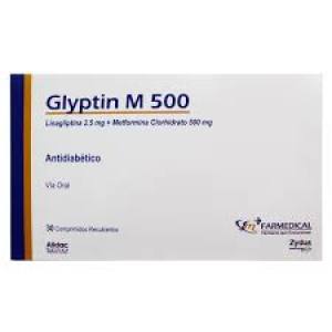 GLYPTIN M  2,5MG/500MG X COMP.