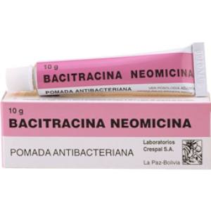 BACITRACINA NEOMICINA POMADA X10 G - CRESPAL