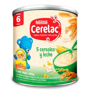 CERELAC PROB. 5 CEREALES + HIERRO 400 GR