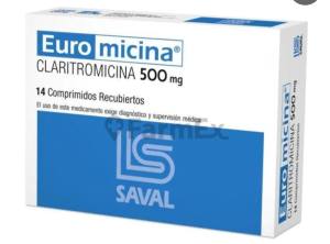 EUROMICINA 500 MG X COMPRIMIDO