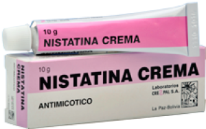 NISTATINA CREMA 100,000 UI/G X 10 G