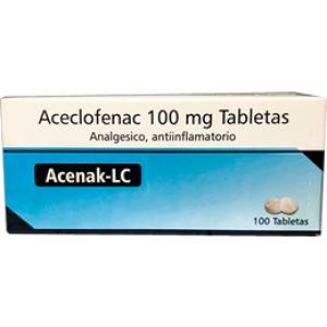 ACENAK - LC 100 MG X TAB.