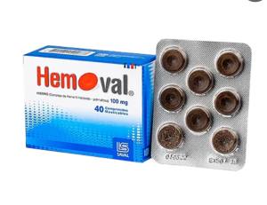 HEMOVAL 100 MG X COMP. MASTICABLE