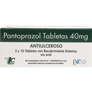 PANTOPRAZOL 40 MG X TABLETA