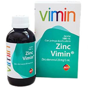ZINC VIMIN 20 MG JARABE X 100 ML