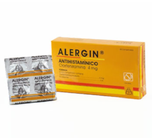 ALERGIN 4 MG X COMPRIMIDO
