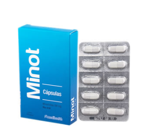 MINOT 100 MG X CAPSULAS