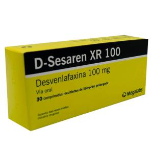 D-SESAREN XR 100MG COMP. RECUBIERTOS