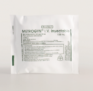 METROGYN INYECTABLE 500 MG-100 ML ALCOS