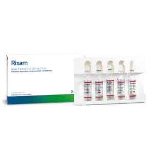 RIXAM 250 MG AMPOLLA X 5 ML