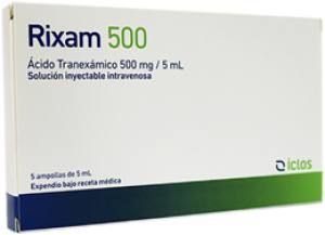 RIXAM 500 MG AMPOLLA X 5 ML
