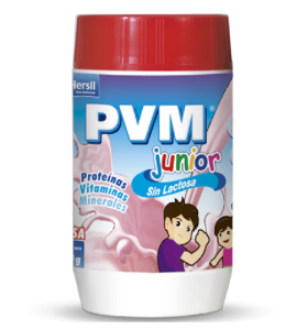 PVM JUNIOR SIN LACTOSA FRESA 360 G