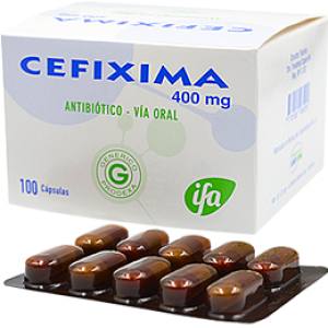 CEFIXIMA 400 MG X CAPS. - IFA