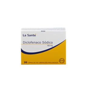 DICLOFENACO SÓDICO 100 MG X CAPSULA - LA SANTÉ