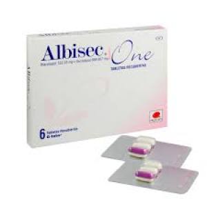 ALBISEC  ONE G  133.33 MG + 666.667  MG X CAJA
