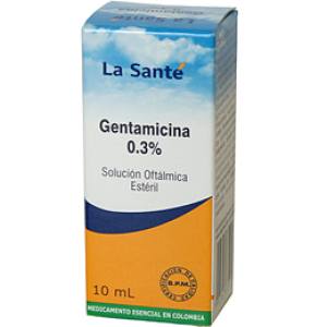 GENTAMICINA SOL. OFT.- LA SANTÉ