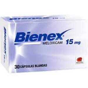BIENEX/MELOXICAM 15 MG X CAPSULA