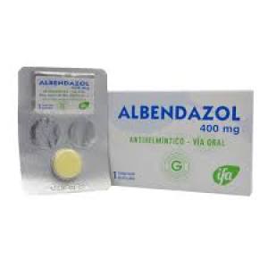 ALBENDAZOL DE 400 MG PRODEXA COM.