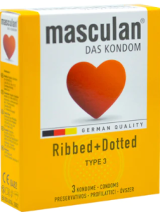 MASCULAN RIBBED +DOTTED