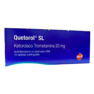 QUETOROL SL 20 MG X TABLETA SL