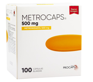 METROCAPS 500MG X CAPSULA BLANDA