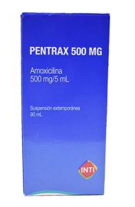 PENTRAX 500 MG X SUSPENSION